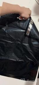 img 5 attached to 100 шт. белые полиэтиленовые пакеты для оптовых отправлений - 14,5x19 дюймов, нестандартная сумка для одежды, конвертов, безопасных и защищенных - многоцелевые конверты повышенной прочности