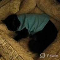 img 1 attached to Cozy & Comfortable: Soft Fleece Dog Sweatshirt For Small And Medium Pets - Keep Your Dog Warm In Cold Weather! review by Anthony Record