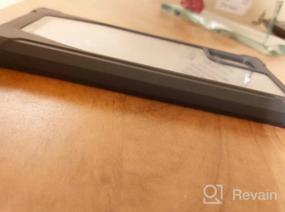 img 8 attached to Чехол для Samsung Galaxy A51 5G - серия Poetic Guardian: полноразмерный гибридный противоударный чехол-бампер со встроенной защитой экрана синего/прозрачного цвета | Не совместим с Galaxy A51 4G