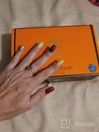 картинка 1 прикреплена к отзыву Набор гель-лаков для ногтей: 24 шт. 20 цветов, коричневые, бежевые, зимний оранжевый, глиттер, с бонд-праймером, глянцевым и матовым топ-покрытием, базовым покрытием. Подарок для женщин. от Lauren Russell