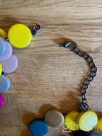 img 1 attached to Halawly Multicolored Wood Bead Layered Necklace With Beaded Accents review by Jeff Pettis
