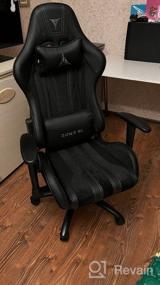 img 9 attached to Gaming chair ZONE 51 Gravity, upholstery: imitation leather/textile, color: black/pink