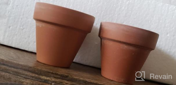 img 1 attached to 48 Pcs 2In Tiny Terracotta Pots W/ Drainage Holes - Perfect For Succulents, Crafts & Wedding Favors! review by Non Martin