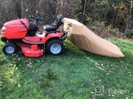 img 1 attached to TerraKing Leaf Bag XL - Heavy Duty Material Collection System For Ride-On Lawnmowers - Fast & Easy Leaf Collection With Nylon Bottom (Fits 3-Bag Hood) [ST95033] review by James Thakur