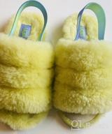 img 1 attached to 🧸 UGG Girls Fluff Slide Sandal Boys' Shoes and Slippers: Luxurious Comfort for Kids review by Ross Sugden