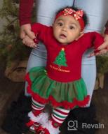 img 1 attached to Cute And Festive: Slowera Baby Girls' Christmas Outfits For The Holidays review by Kholar Irvine