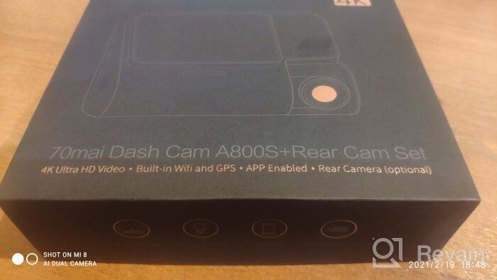 img 2 attached to 70mai A800S 4K dash cam RC06 set, 2 cameras, GPS, black review by Ayden Loh ᠌