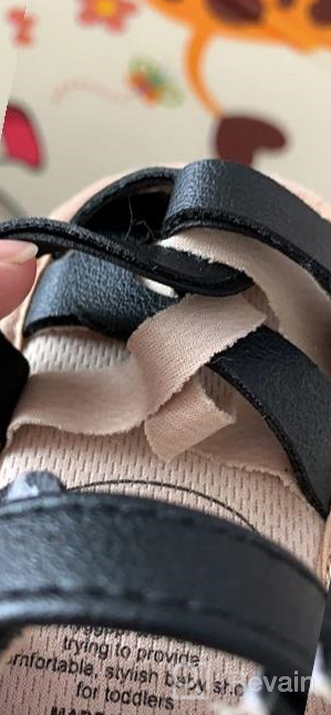 img 1 attached to 👶 HULYKA Premium Soft Anti-Slip Sandals: Stylish Infant Summer Shoes for Baby Girls and Boys - Ideal for Outdoor Adventures and First Steps! review by John Barnett