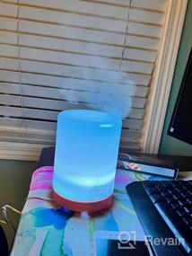 img 7 attached to Revitalize Your Home With ASAKUKI 300ML 5-In-1 Essential Oil Diffuser And Natural Humidifier With LED Light And Safety Features