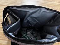 img 1 attached to Insulated Lunch Bag Women: Fmeida Reusable Black Lunch Bag With Large Side Pockets, Leakproof Womens Thermal Adult Lunchbag For Office Work Travel Picnic Bolsa De Almuerzo review by Chris Nonamaker