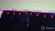 img 1 attached to YUNLIGHTS Outdoor String Lights- 35FT G40 Globe Patio Lights With 33 LED Bulbs(3 Spare)- Waterproof LED String Lights For Backyard Balcony Porch review by Devon Leach
