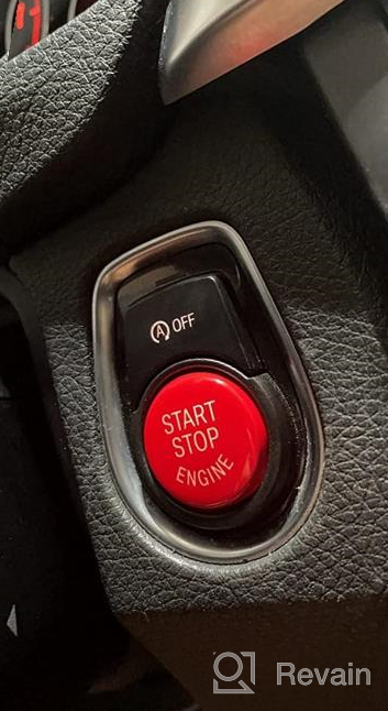 img 1 attached to BMW Engine Ignition Start Stop Button Replacement - Compatible With 1 3 5 6 X1 X3 X5 X6 Series (E81 E90 E91 E60 E63 E84 E83 E70 E71) By Jaronx Sports Red review by Kevin Cheek