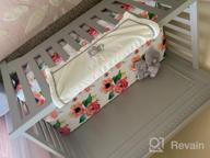img 1 attached to Baby Floral Fitted Crib Sheet For Boy And Girl Toddler Bed Mattresses Fits Standard Crib Mattress 28X52" (Coral) review by Jason Sullivan