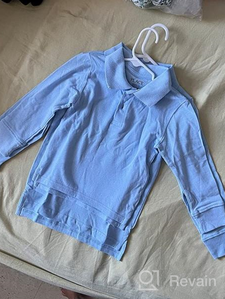 img 1 attached to 👔 Top-Quality Children's Place Toddler Sleeve Uniform Boys' Clothing for Ultimate Comfort and Style review by Yoganand Stradley