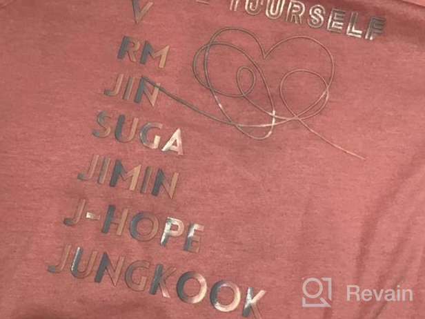 img 1 attached to 👕 Frantuma Yourself: Jungkook Boys' Sleeve T-Shirt for Stylish Clothing review by Pavan Cormier