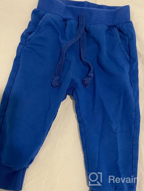 img 1 attached to 🩳 THLS Toddler Sweatpants | Cotton with Pockets | Girls' Clothing review by Lucia Sempf
