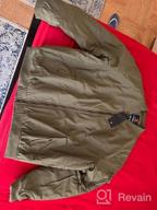 img 1 attached to Warm And Stylish: TBMPOY Men'S Quilted Bomber Jackets For Winter Fashion review by David Boone