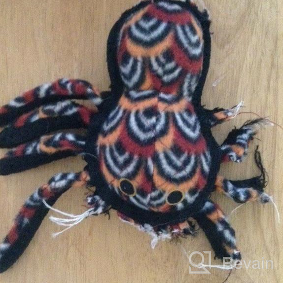 img 1 attached to TUFFY - World'S Tuffest Soft Dog Toy - Desert Tarantula - Multiple Layers. Made Durable, Strong & Tough. Interactive Play (Tug, Toss & Fetch). Machine Washable & Floats review by Kazuki Vong