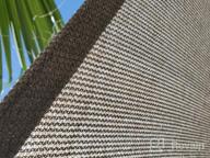 картинка 1 прикреплена к отзыву SUNLAX 12'x12'x12' Grey Triangle Sun Shade Sail - Outdoor Patio 🌞 Pergola Cover with UV Block, Canovas Canopy Shade for Sunshade Sails Covers от Chris Hanson