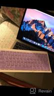 img 1 attached to MOSISO Silicone Keyboard Cover: Protective Skin For MacBook Pro 13" & MacBook 12" - Rose Quartz review by Patricia Ross