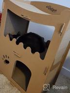 img 1 attached to Petique'S Eco-Friendly Multilevel Fortress: The Ultimate Indoor/Outdoor Cat Tower And Scratcher review by Icehot Cleversley