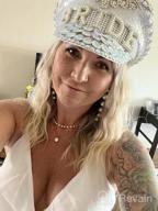 img 1 attached to Get The Party Started With The Perfect Bride Hat For Bachelorette Parties And Weddings! review by Timothy Harper