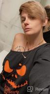 img 1 attached to Lymanchi Women Halloween Off Shoulder Sweatshirt Casual Loose Sexy Pullover Tops review by Joe Comforti