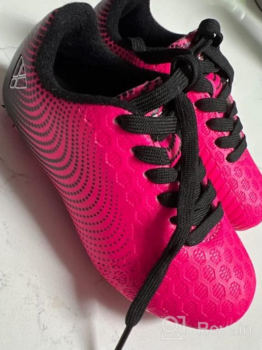 img 1 attached to 👟 Optimized Vizari Unisex Stealth Soccer Shoes for Little Girls review by Rick Bishop