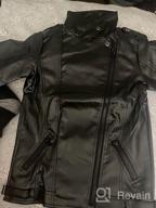 img 1 attached to 🧒✨ Meeyou Childrens Motorcycle Leather Jacket: Top-quality Boys' Clothing in Jackets & Coats review by Ryan Gilliam
