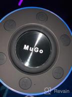 img 1 attached to MuGo Waterproof Bluetooth Shower Speaker With Suction Cup, Mini Outdoor Wireless Portable Speakers With 360° Full Surround Sound And Enhanced Bass, LED Ambient Light - IP7 Rated review by Adam Martin
