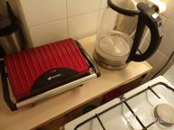 img 1 attached to Sandwich maker Kitfort KT-1609 Panini Maker, red review by Dorota Janiec (Dorot ᠌
