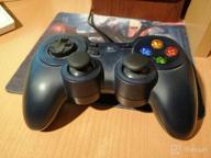 img 1 attached to 🎮 Logitech F310 Wired Gamepad Controller with Console-Like Layout and 4-Way Switch D-Pad for PC - Blue review by Abhijit Abhijit ᠌