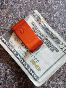 img 5 attached to Premium Carbon Fiber Money Clip - The Ultimate Gentleman's Minimalist Wallet