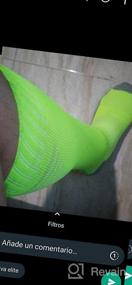 img 5 attached to Fitliva Orange Soccer Baseball Socks