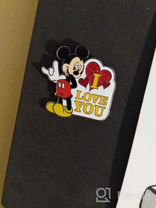 img 1 attached to Disney Parks Mickey Mouse Trading Pin: Express Love in Sign Language review by Sean Lafond