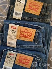 img 6 attached to Classic Levi's Boys' 505 👖 Regular Fit Jeans for Everyday Wear