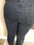 img 1 attached to Chic And Comfortable Women'S Skinny Jeans With 3-Button High Waist | Stretch Denim Fashion Jean review by Brad Bryant