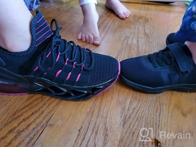 img 1 attached to 👟 JIUMUJIPU Toddler Shoe: Unisex Running Sneakers for Little Kids - Boys & Girls Walking Shoes review by Brandon Boones