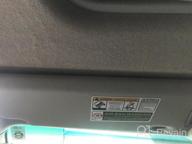 img 1 attached to Toyota Highlander Sun Visor Replacement - Passenger Side With Light (2008-2013) By SAILEAD review by Cory Whitney