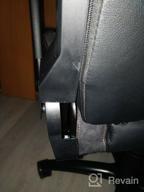картинка 1 прикреплена к отзыву Gaming chair COUGAR Rampart, upholstery: imitation leather/textile, color: black от Dorota Szymanik (Dor ᠌