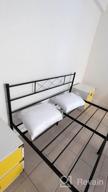img 1 attached to VECELO Twin Metal Platform Bed Frame With Headboard & Footboard: Sturdy, Easy-To-Assemble Mattress Foundation For Firm Support In Sleek Black Finish review by Louis Asok