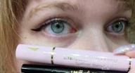 img 1 attached to 💧 Waterproof Eye Makeup: iMethod Liquid Eyeliner with Winged Eyeliner Stamp for Perfect Cat Eye in Seconds, Long-Lasting | Set of 2 review by Ryan Huhn