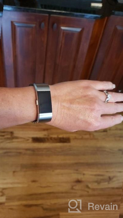 img 1 attached to Upgrade Your Fitbit Charge 2 With Oitom'S Premium Stainless Steel Replacement Band review by Micael Rau