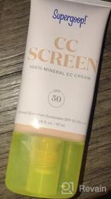 img 7 attached to Supergoop ! CC Screen - SPF 50 PA++++ CC Cream , 100% Mineral Color-Corrector & Broad Spectrum Sunscreen - Tinted Moisturizer , Concealer & Buildable Coverage Foundation - 1 . 6 Fl Oz