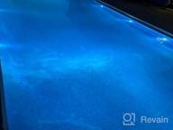 img 1 attached to Illuminate Your Pool Or Pond: Full Waterproof LOFTEK LED Lights With Remote RF, Magnets, And Suction Cups - Color Changing & Battery Operated (1 Pack) review by Mark Young