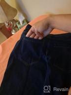 img 1 attached to Women'S Denim Capri Legging With Pockets, Classic Fit review by Eric Webb