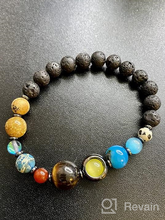 img 1 attached to 📿 Discover the New His and Hers Collection of Circle Distance Universe Bracelets by SPUNKYsoul review by Junee Mauck