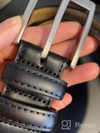 img 1 attached to ToyRis Men's Casual Leather Single Buckle Accessories and Belts for Enhanced SEO review by Drew Cage