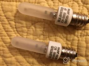 img 5 attached to Bulbrite E12 40W T3 Dimmable Xenon Light Bulb, Frosted Soft White 1 Pack - KX40FR/E12