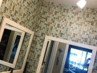 img 1 attached to Removable Self-Adhesive Matte Wallpaper For Kitchen And Bathroom - Abyssaly Mosaic Paper Peel And Stick Wallpaper In Blue - Ideal For Counters And Shelves - Size: 15.7" X 78.7 review by Bam Reeder